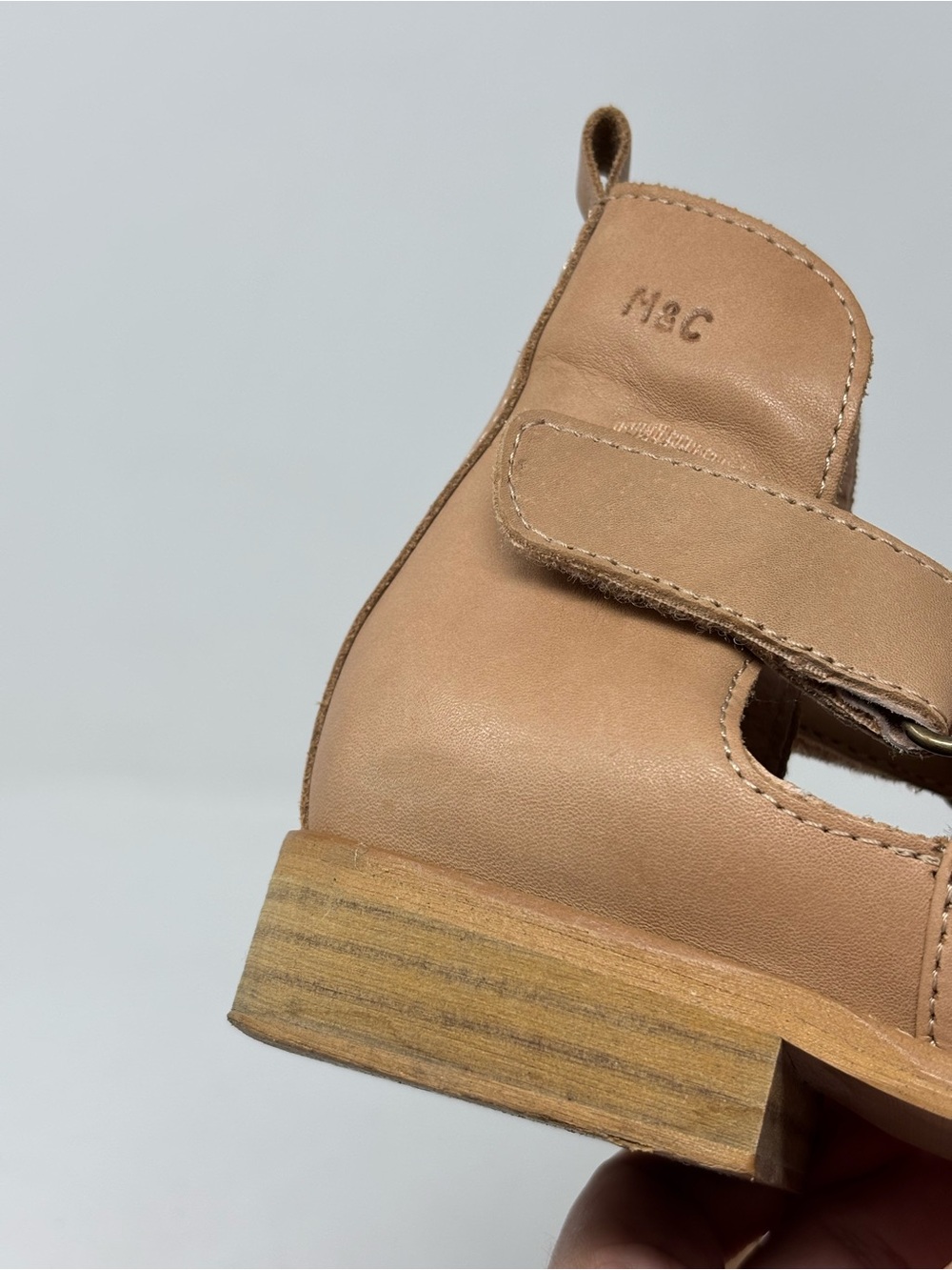 Musse & Cloud leather caila perforated booties size 40 (9-9.5) - Picture 13 of 15